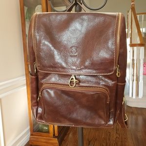 Italian Leather Backpack